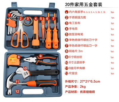 從工具箱看手藝 立BO LE-BOW 20件套裝評測